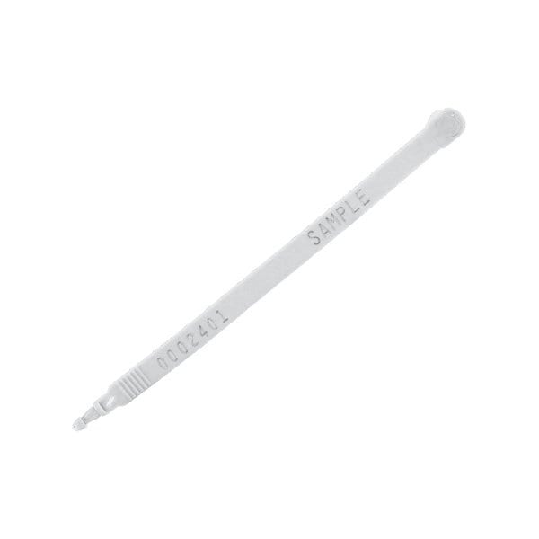 Bsc Preferred 7-1/2'' White Plastic Truck Seals, 100PK BUY00031674 - main